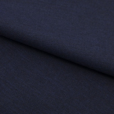 Ткань костюмная 26150 2009, 214 гр/м2, шир.150см, цвет т.синий - купить в Сочи. Цена 358.58 руб.