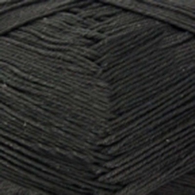 Пряжа "Бонди", 100% имп.мерсеризованный хлопок, 100гр, 270м, цв.003-черный - купить в Сочи. Цена: 140.88 руб.
