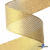 Лента металлизированная "ОмТекс", 50 мм/уп.22,8+/-0,5м, цв.- золото - купить в Сочи. Цена: 149.71 руб.
