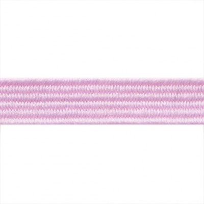 Резиновые нити с текстильным покрытием, шир. 6 мм ( упак.30 м/уп), цв.- 80-розовый - купить в Сочи. Цена: 155.22 руб.