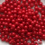 0404-0140-Бусины пластиковые под жемчуг "ОмТекс", 8 мм, (уп.50гр=218+/-3шт), цв.072-красный - купить в Сочи. Цена: 42.84 руб.