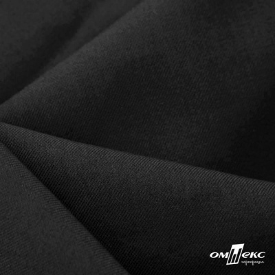Ткань костюмная Зара, 92%P 8%S, BLACK, 200 г/м2, шир.150 см - купить в Сочи. Цена 325.28 руб.