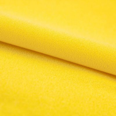 Креп стрейч Амузен 12-0752, 85 гр/м2, шир.150см, цвет жёлтый - купить в Сочи. Цена 194.07 руб.