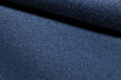 Ткань костюмная 8874/3, цвет темно-синий, 100% полиэфир - купить в Сочи. Цена 433.60 руб.