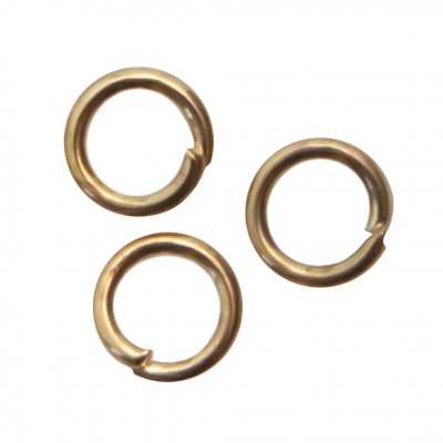 Кольцо  соединительное для бижутерии 4 мм, цв.-золото - купить в Сочи. Цена: 0.41 руб.