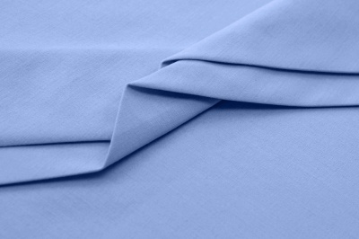 Ткань сорочечная стрейч 15-3920, 115 гр/м2, шир.150см, цвет голубой - купить в Сочи. Цена 282.16 руб.