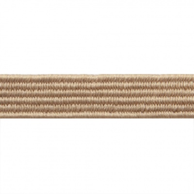 Резиновые нити с текстильным покрытием, шир. 6 мм ( упак.30 м/уп), цв.- 97-бежевый - купить в Сочи. Цена: 152.05 руб.