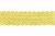 Тесьма кружевная 0621-1212А, шир. 45 мм/уп. 20+/-1 м, цвет 017-жёлтый - купить в Сочи. Цена: 1 033.32 руб.