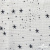 Ткань Муслин принт, 100% хлопок, 125 гр/м2, шир. 140 см, #2308 цв. 9 белый морская звезда - купить в Сочи. Цена 413.11 руб.