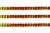 Пайетки "ОмТекс" на нитях, CREAM, 6 мм С / упак.73+/-1м, цв. 96 - красный - купить в Сочи. Цена: 484.77 руб.