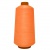 Нитки текстурированные некручёные 457, намот. 15 000 м, цвет оранжевый - купить в Сочи. Цена: 204.10 руб.