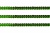 Пайетки "ОмТекс" на нитях, SILVER-BASE, 6 мм С / упак.73+/-1м, цв. 4 - зеленый - купить в Сочи. Цена: 484.77 руб.