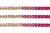 Пайетки "ОмТекс" на нитях, CREAM, 6 мм С / упак.73+/-1м, цв. 89 - розовый - купить в Сочи. Цена: 468.37 руб.