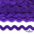 Тесьма вьюнчик 0381-0080, 8 мм/упак.33+/-1м, цвет 9530-фиолетовый - купить в Сочи. Цена: 107.26 руб.