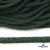 Шнур плетеный d-6 мм, 70% хлопок 30% полиэстер, уп.90+/-1 м, цв.1083-тём.зелёный - купить в Сочи. Цена: 588 руб.