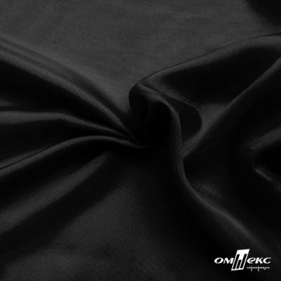 Ткань подкладочная Таффета 190Т, Middle, BLACK, 53 г/м2, шир.150 см   - купить в Сочи. Цена 35.50 руб.