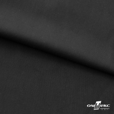 Ткань сорочечная Темза, 80%полиэстр 20%вискоза, 120 г/м2 ш.150 см, цв.черный - купить в Сочи. Цена 269.93 руб.