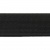 Резинка 25 мм Тканая, 13,75 гр/п.м, (бобина 25 +/-0,5 м) - черная  - купить в Сочи. Цена: 11.67 руб.