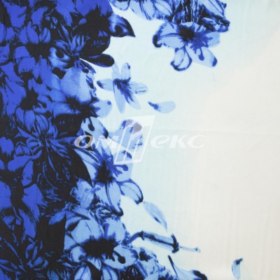 Плательная ткань "Фламенко" 19.1, 80 гр/м2, шир.150 см, принт растительный - купить в Сочи. Цена 241.49 руб.