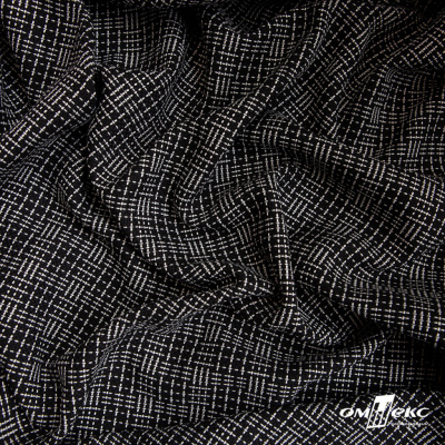 Ткань костюмная "Гарсия" 80% P, 18% R, 2% S, 335 г/м2, шир.150 см, Цвет черный - купить в Сочи. Цена 669.66 руб.