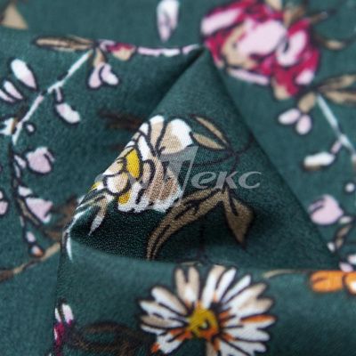 Плательная ткань "Фламенко" 6.1, 80 гр/м2, шир.150 см, принт растительный - купить в Сочи. Цена 241.49 руб.