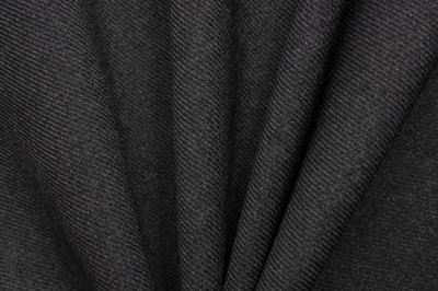 Ткань костюмная 25505 2003, 265 гр/м2, шир.150см, цвет т.серый - купить в Сочи. Цена 418.73 руб.