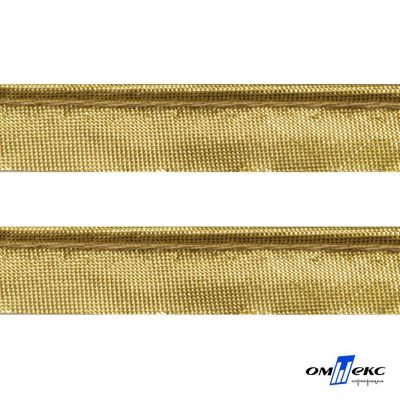Кант атласный 136, шир. 12 мм (в упак. 65,8 м), цвет золото - купить в Сочи. Цена: 433.08 руб.