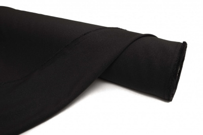 Ткань костюмная 24880 2022, 220 гр/м2, шир.150см, цвет чёрный - купить в Сочи. Цена 446.45 руб.